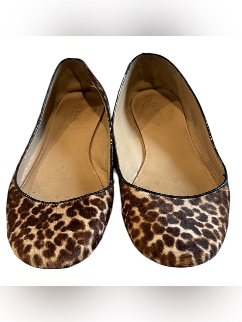 J. Crew - Women's Leopard print ballet flats. Shoes. Size 8 - Picture 2 of 9